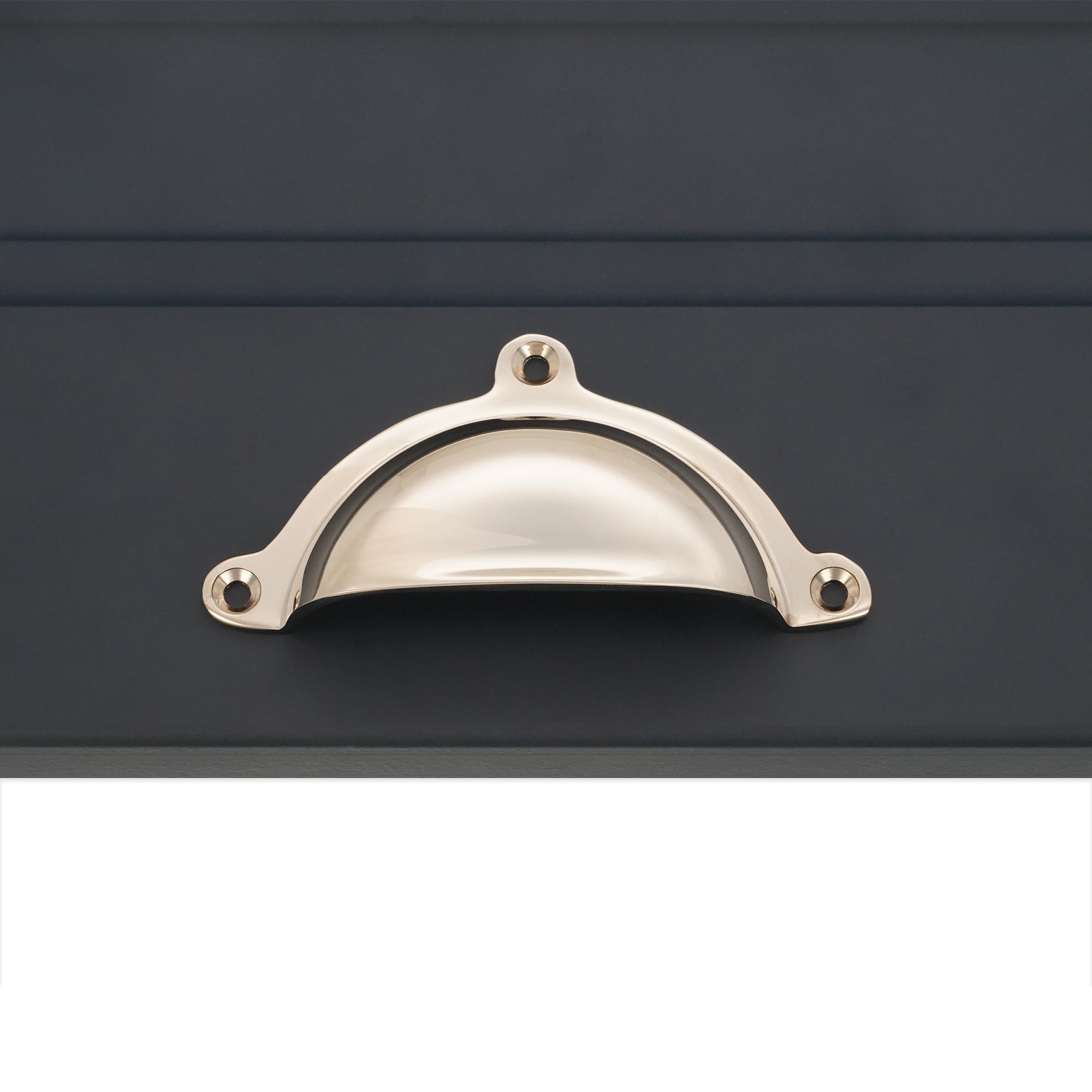 Cottage Cup Pull Polished Nickel