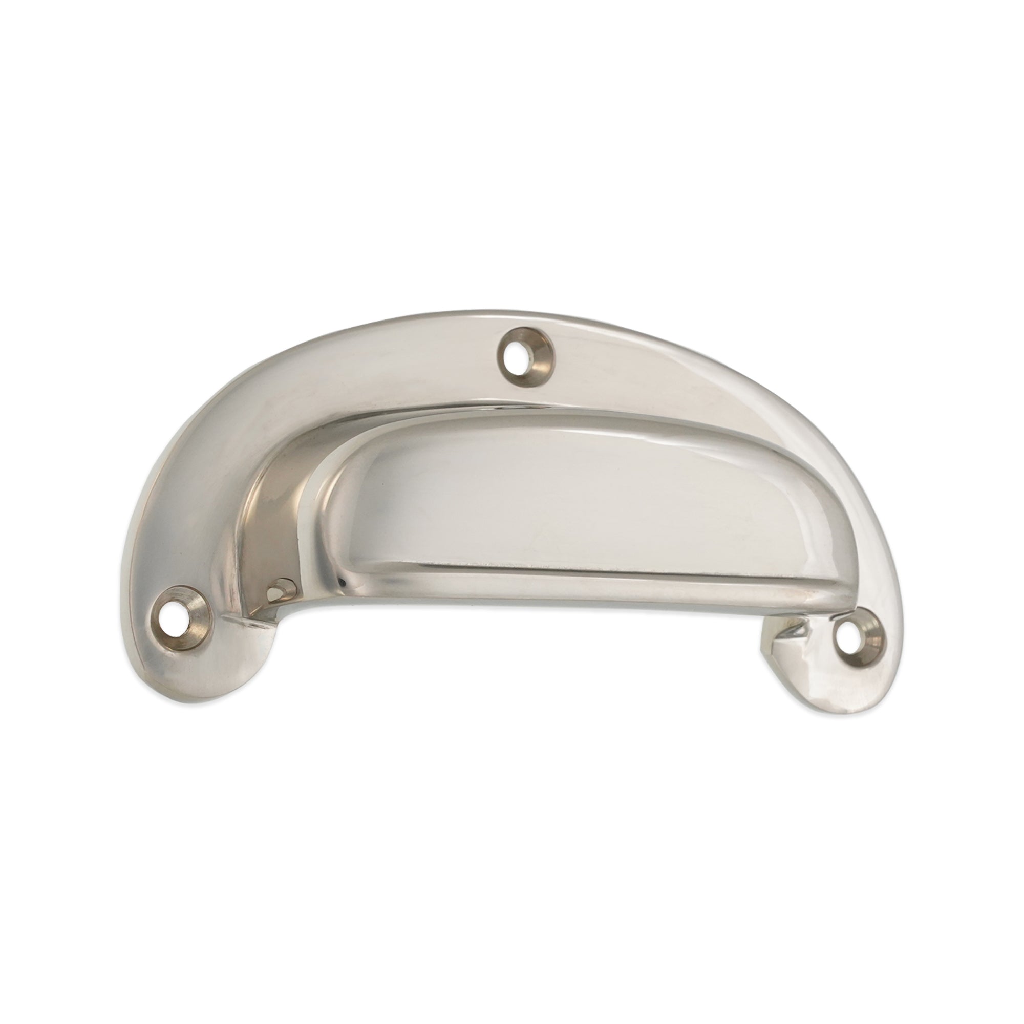 Traditional Cup Pull Polished Nickel