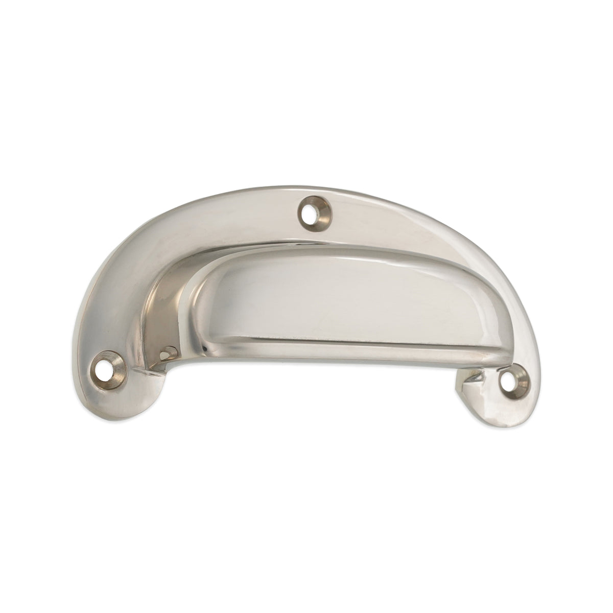 Traditional Cup Pull Polished Nickel
