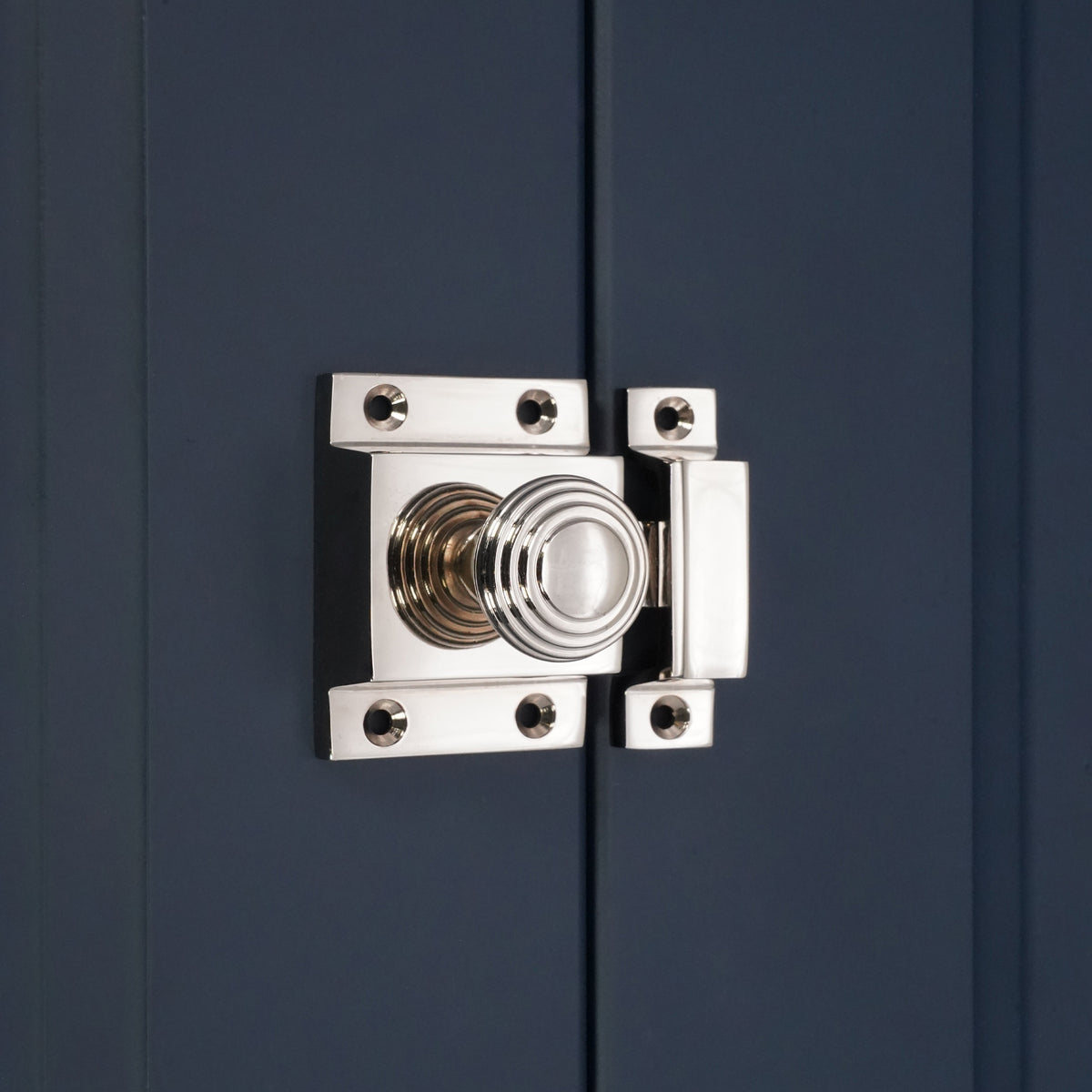 Beehive Cupboard Catch Polished Nickel
