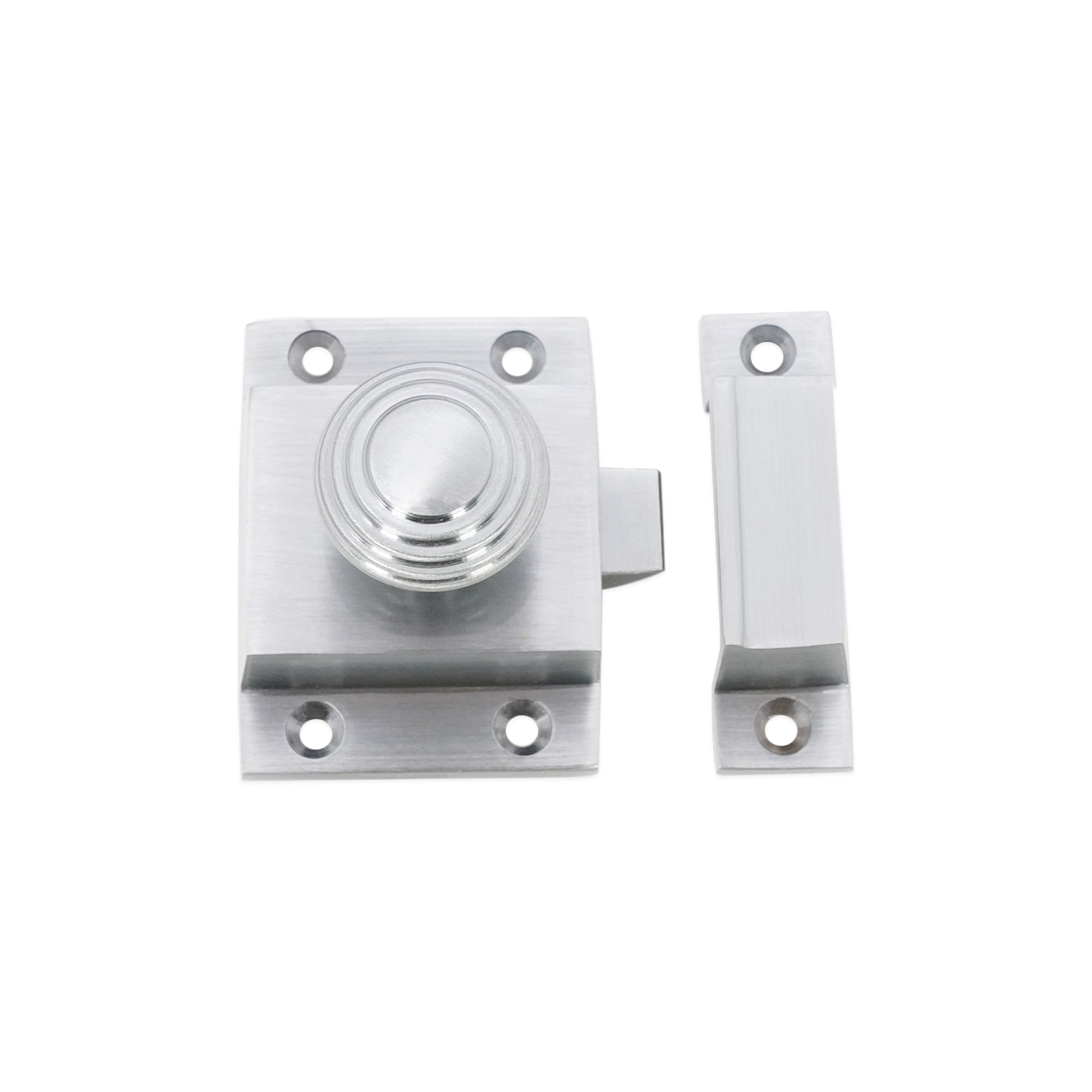 Beehive Cupboard Catch Satin Chrome