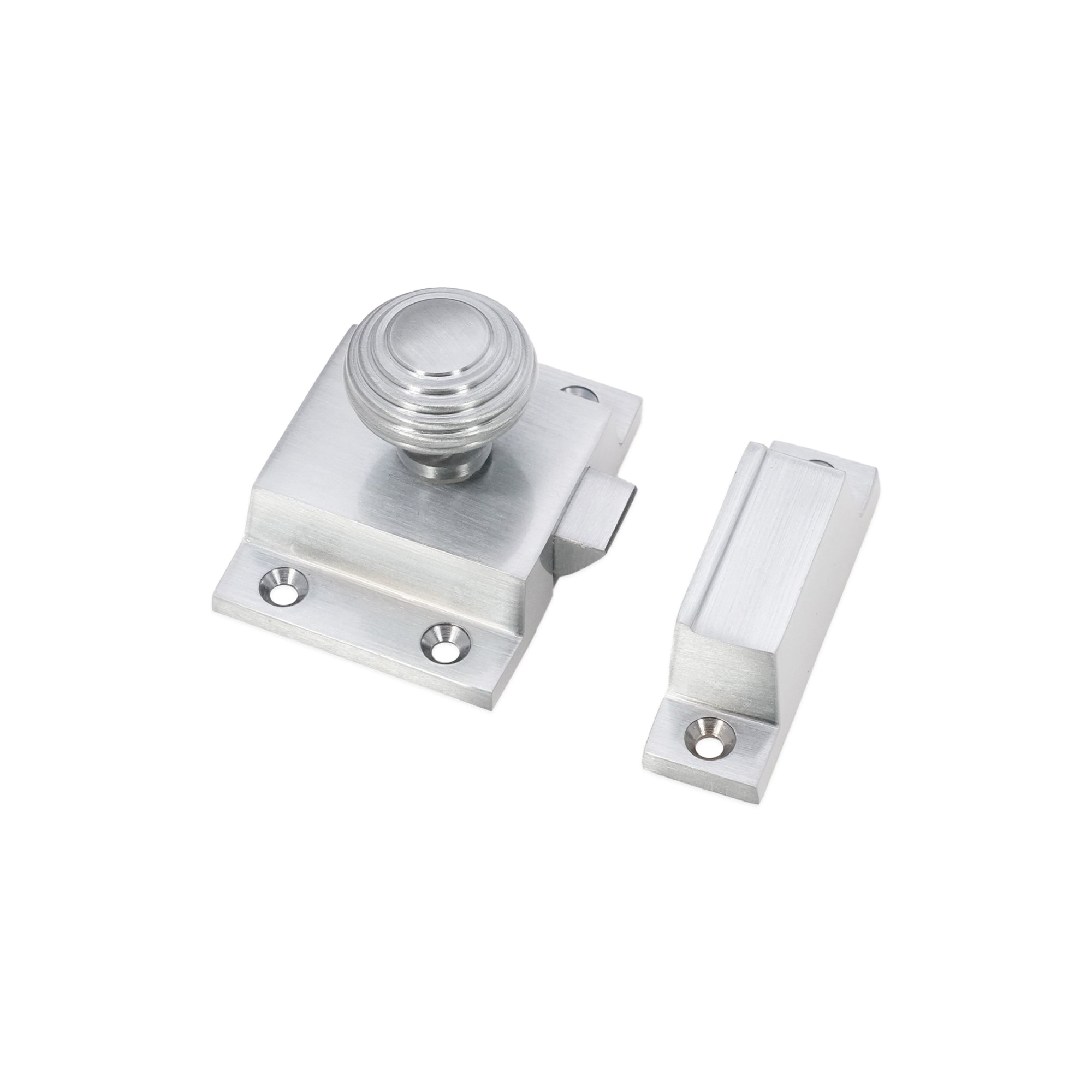 Beehive Cupboard Catch Satin Chrome
