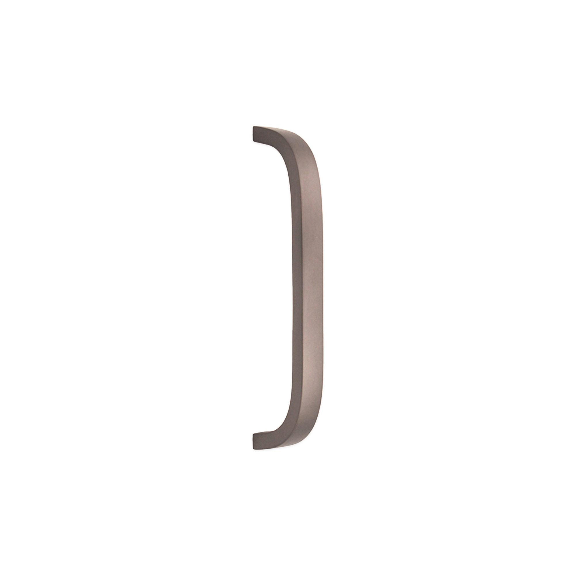 Curve Bar Cabinet Handle Gunmetal Grey Small