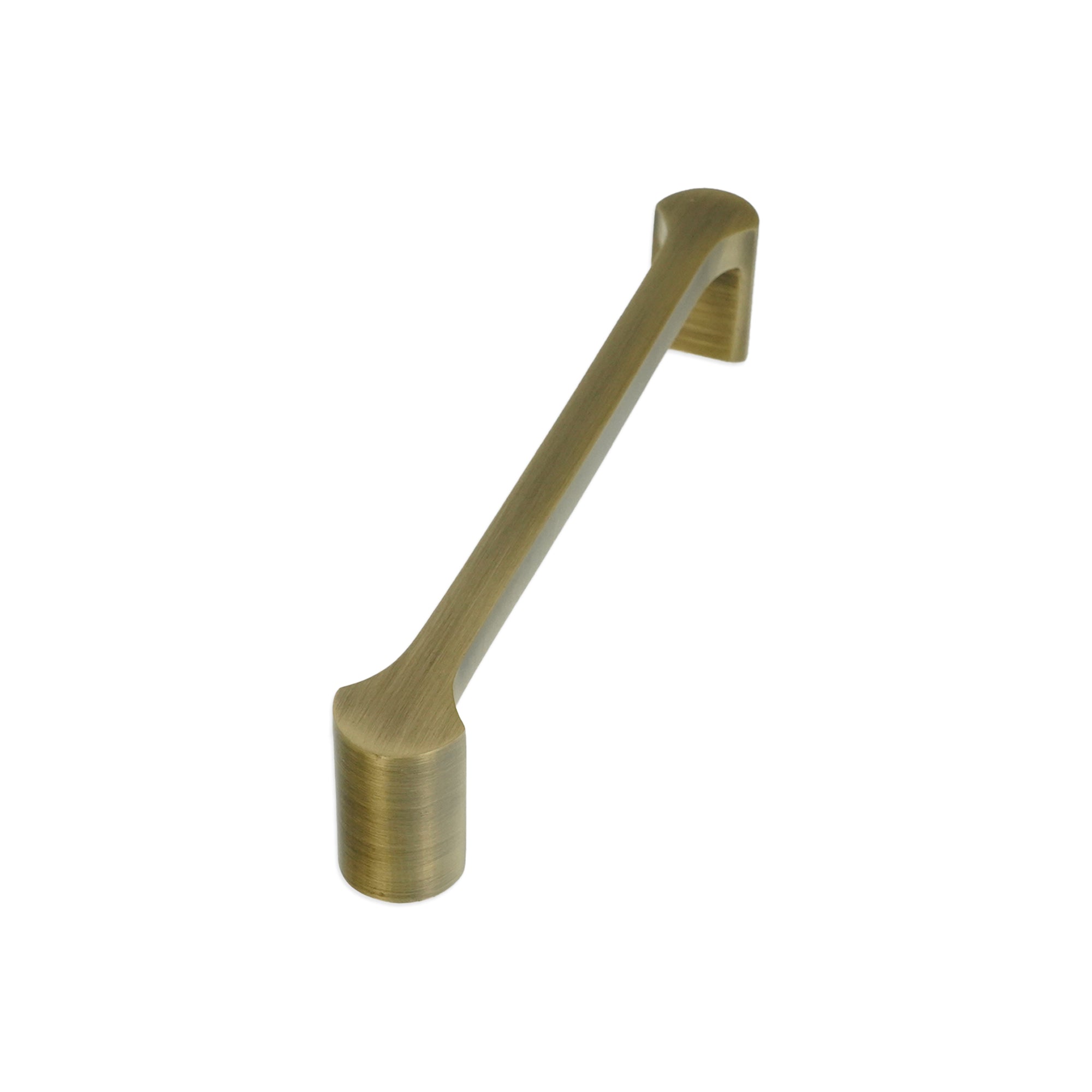 Tulip Pull Handle 165mm Antique Brass