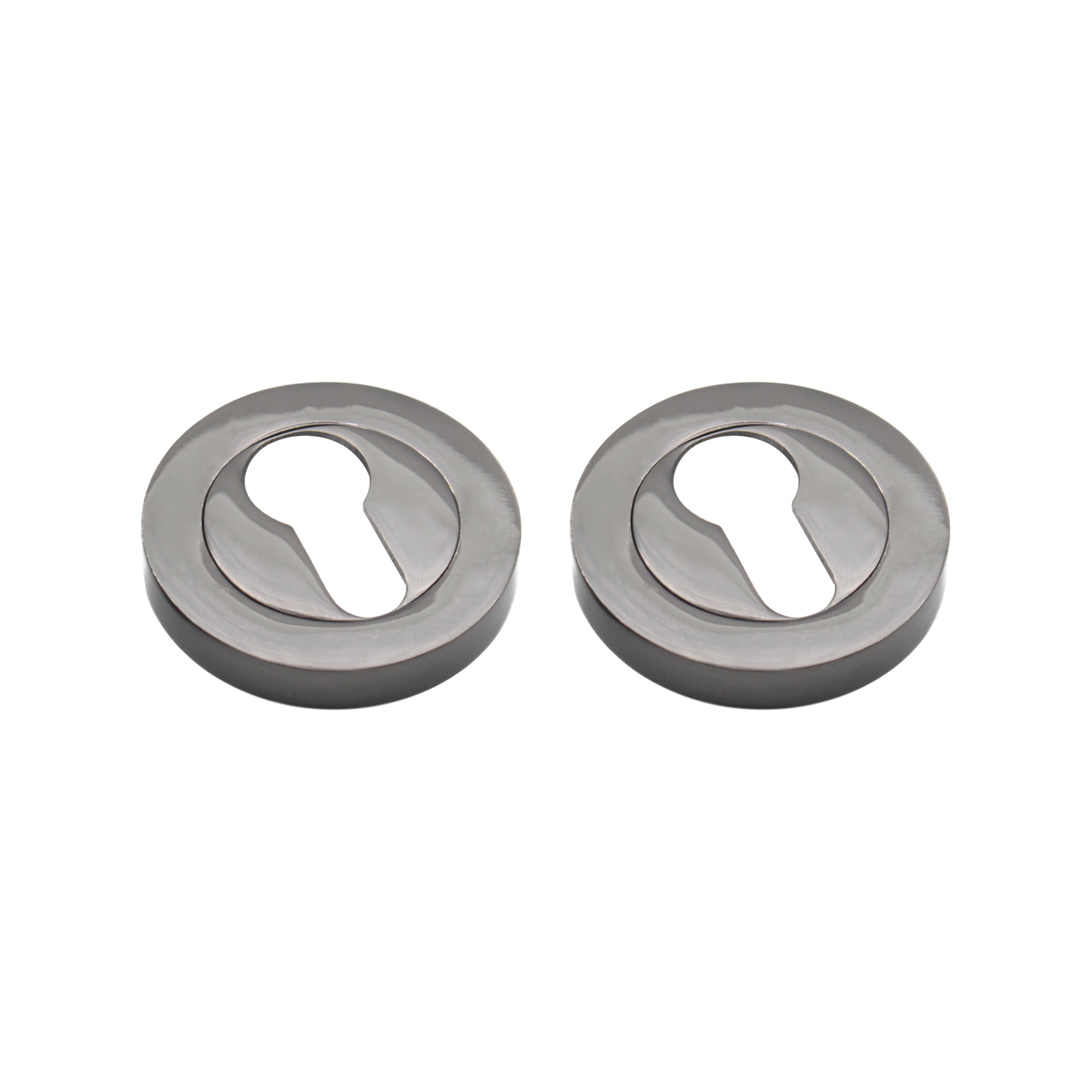 Euro Profile Escutcheon Black Nickel