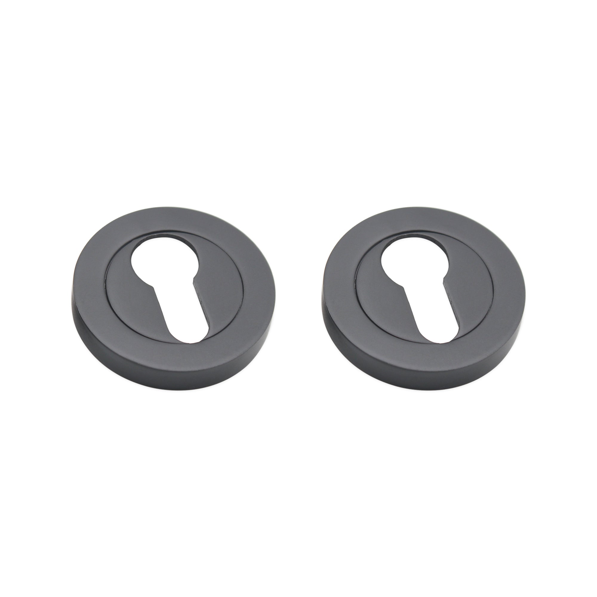 Euro Profile Escutcheon Gunmetal Grey