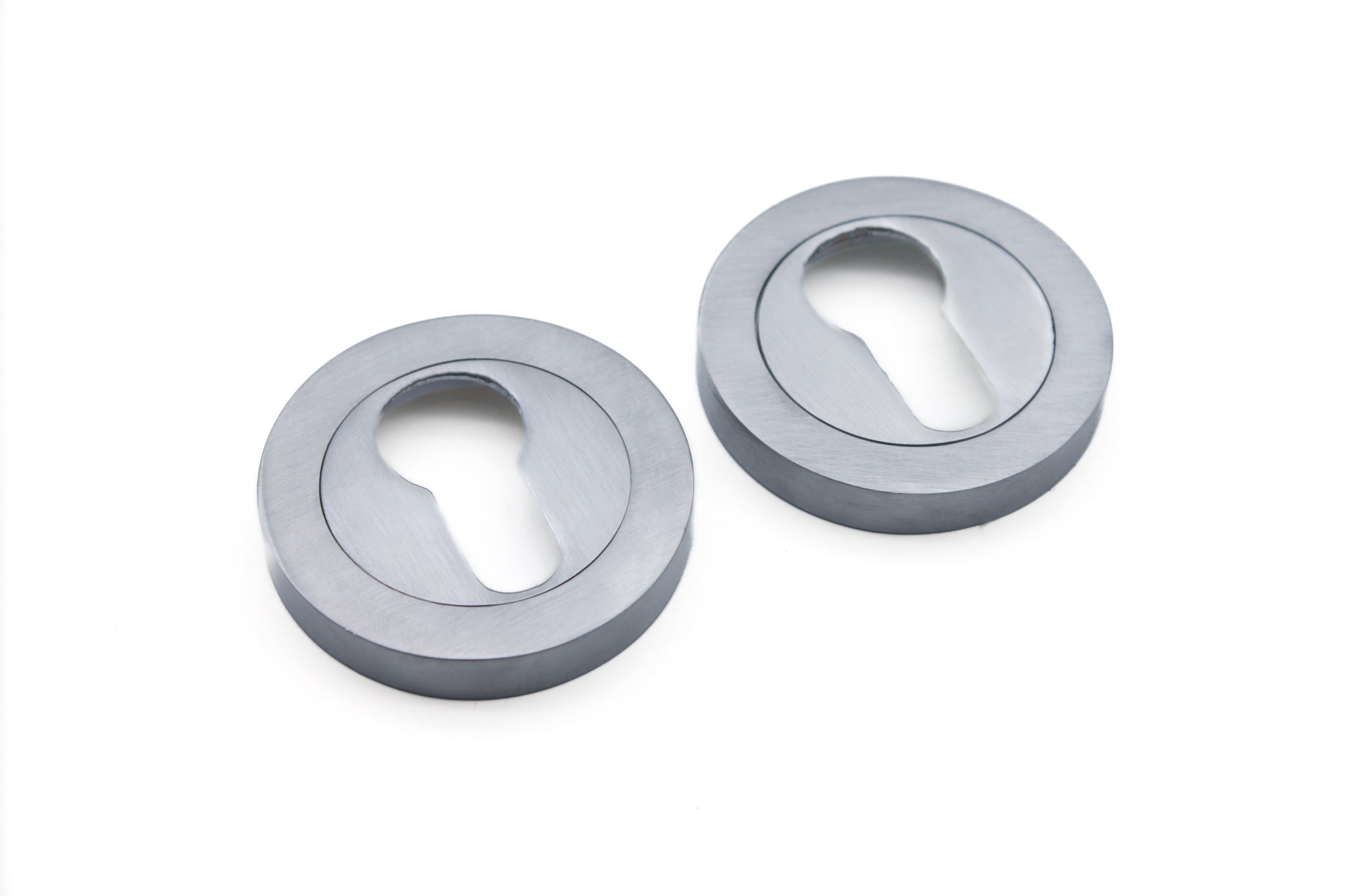 Euro Profile Escutcheon Satin Chrome