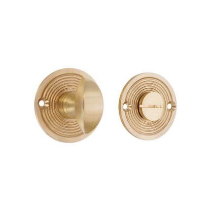 Beehive Turn & Release Satin Brass