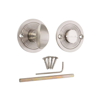 Beehive Turn & Release Satin Nickel