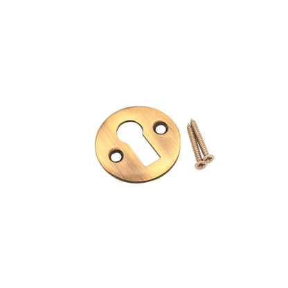 Victorian Key hole Open Antique Brass