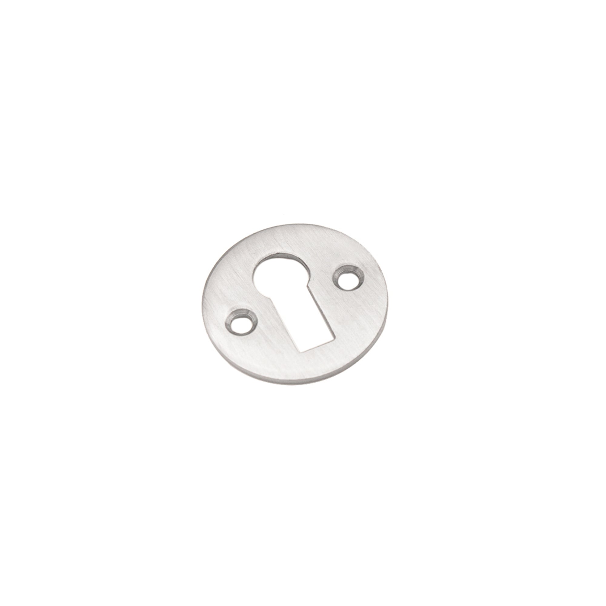 Victorian Key hole Open Satin Chrome