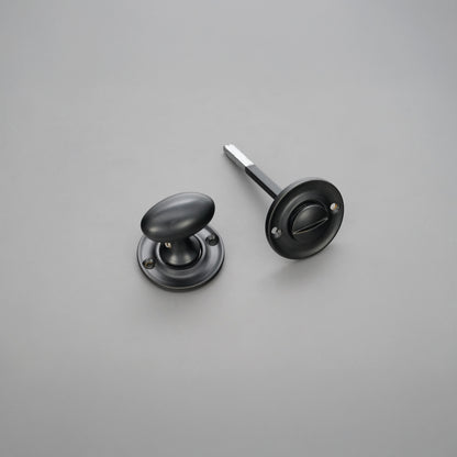 Slimline Turn & Release Matt Black