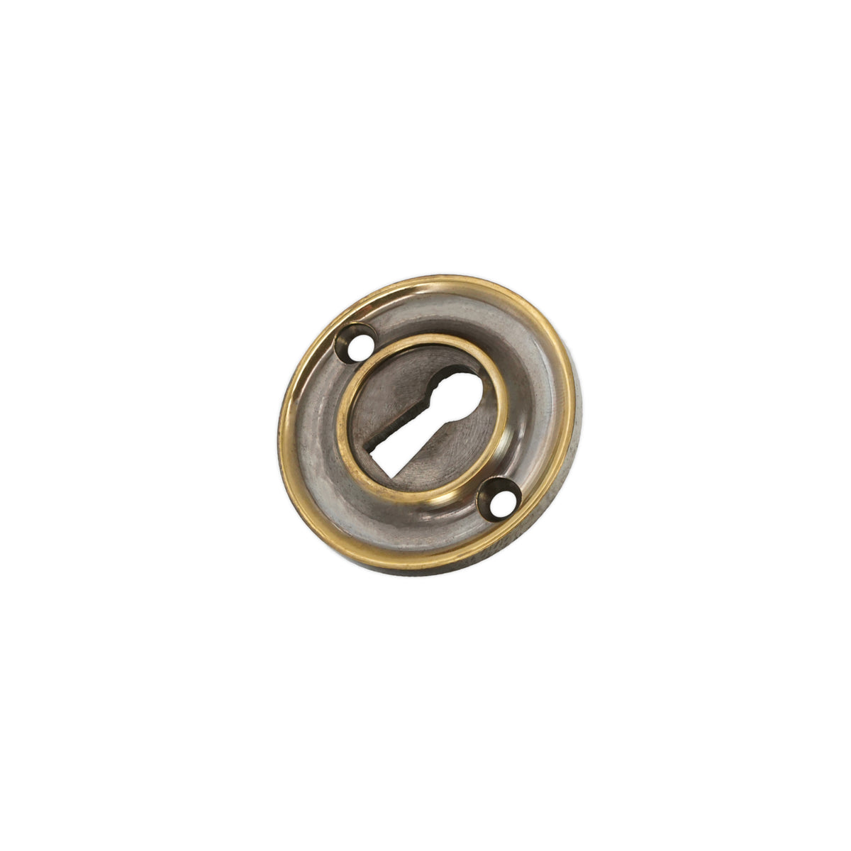 Slimline Standard Escutcheon Aged Brass
