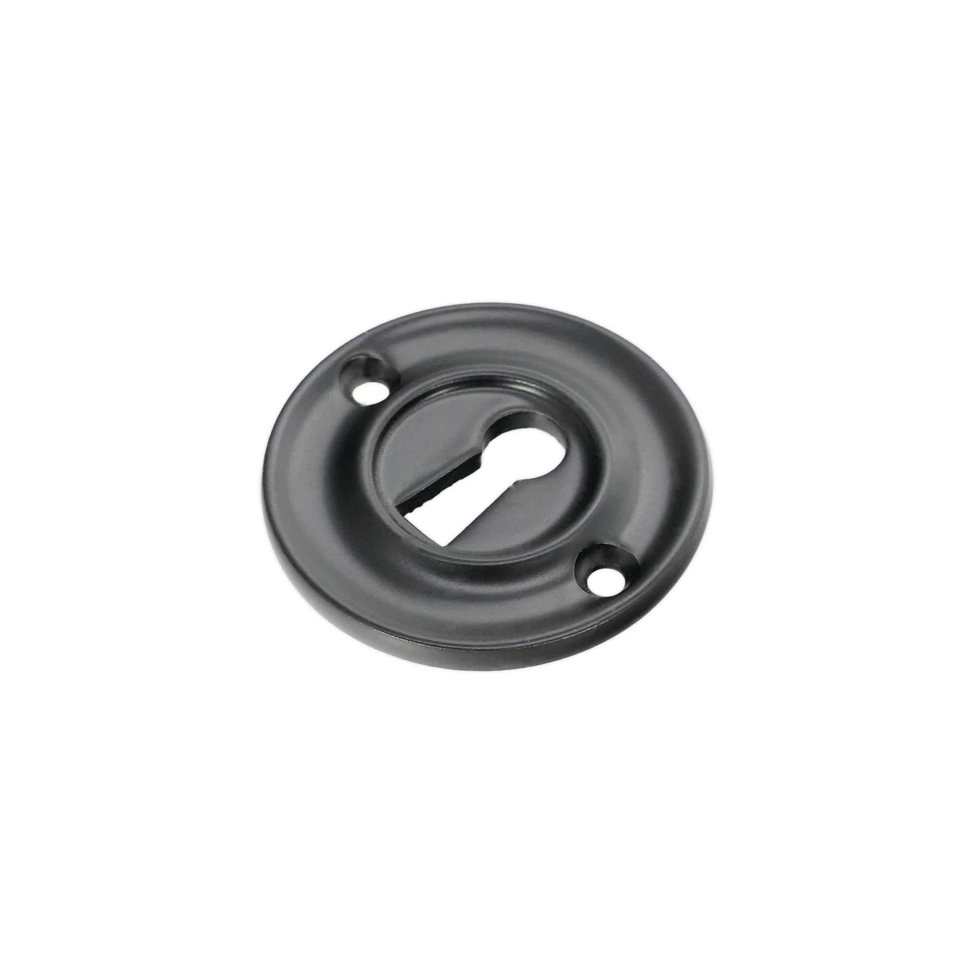 Slimline Standard Escutcheon Matt Black