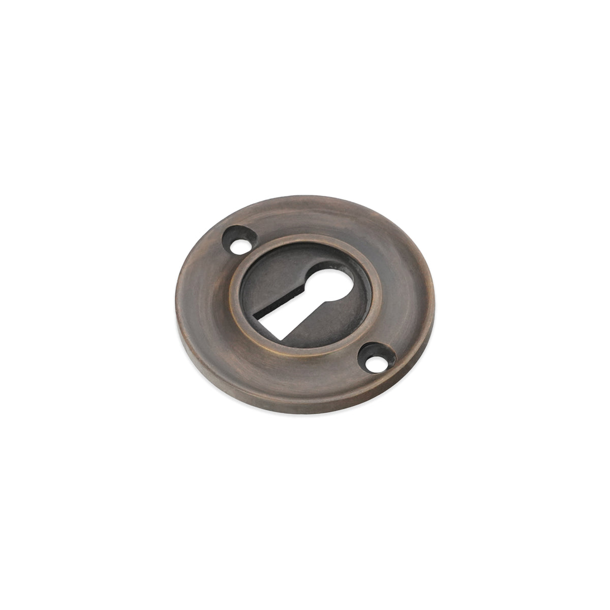 Slimline Standard Escutcheon Matt Antique
