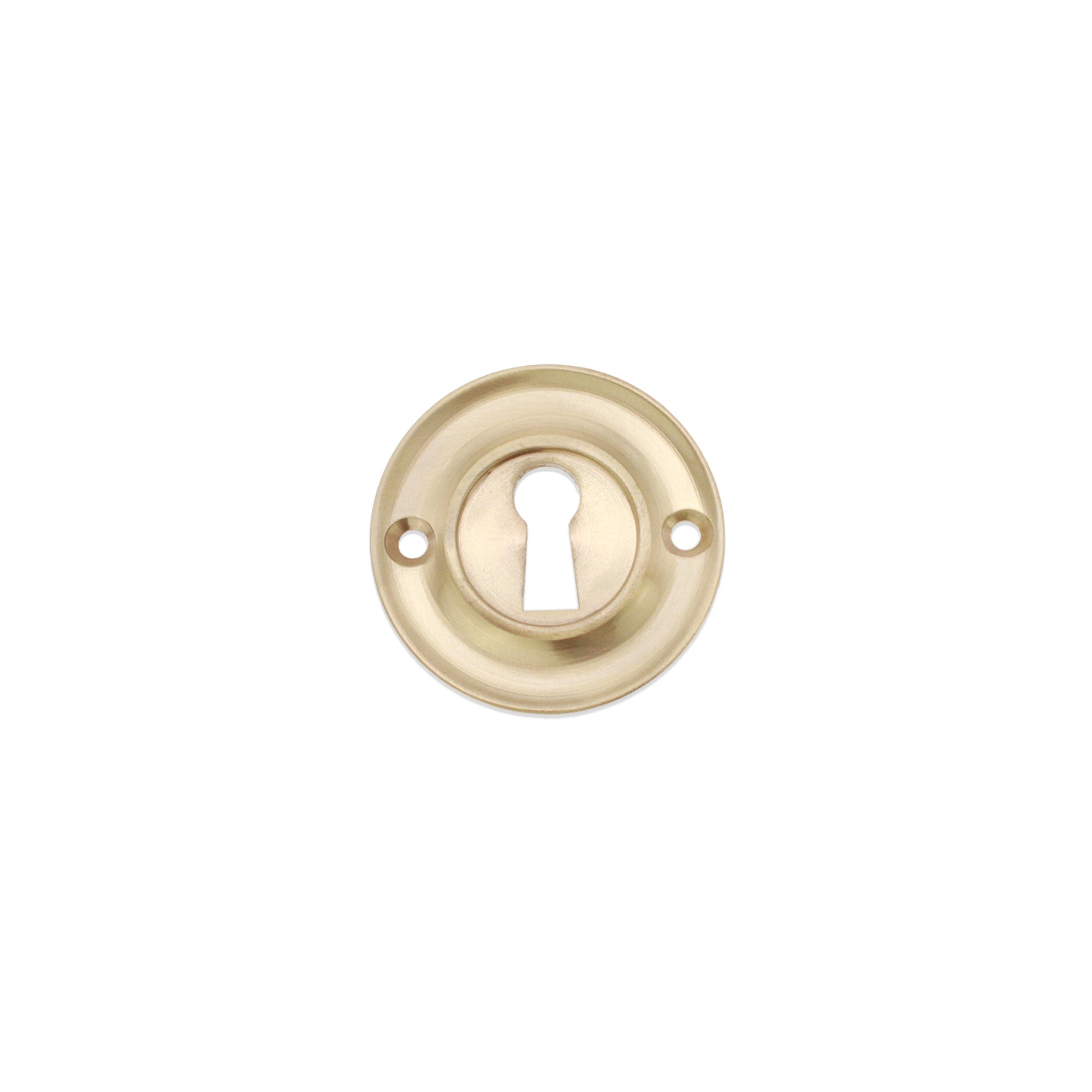 Slimline Standard Escutcheon Satin Brass