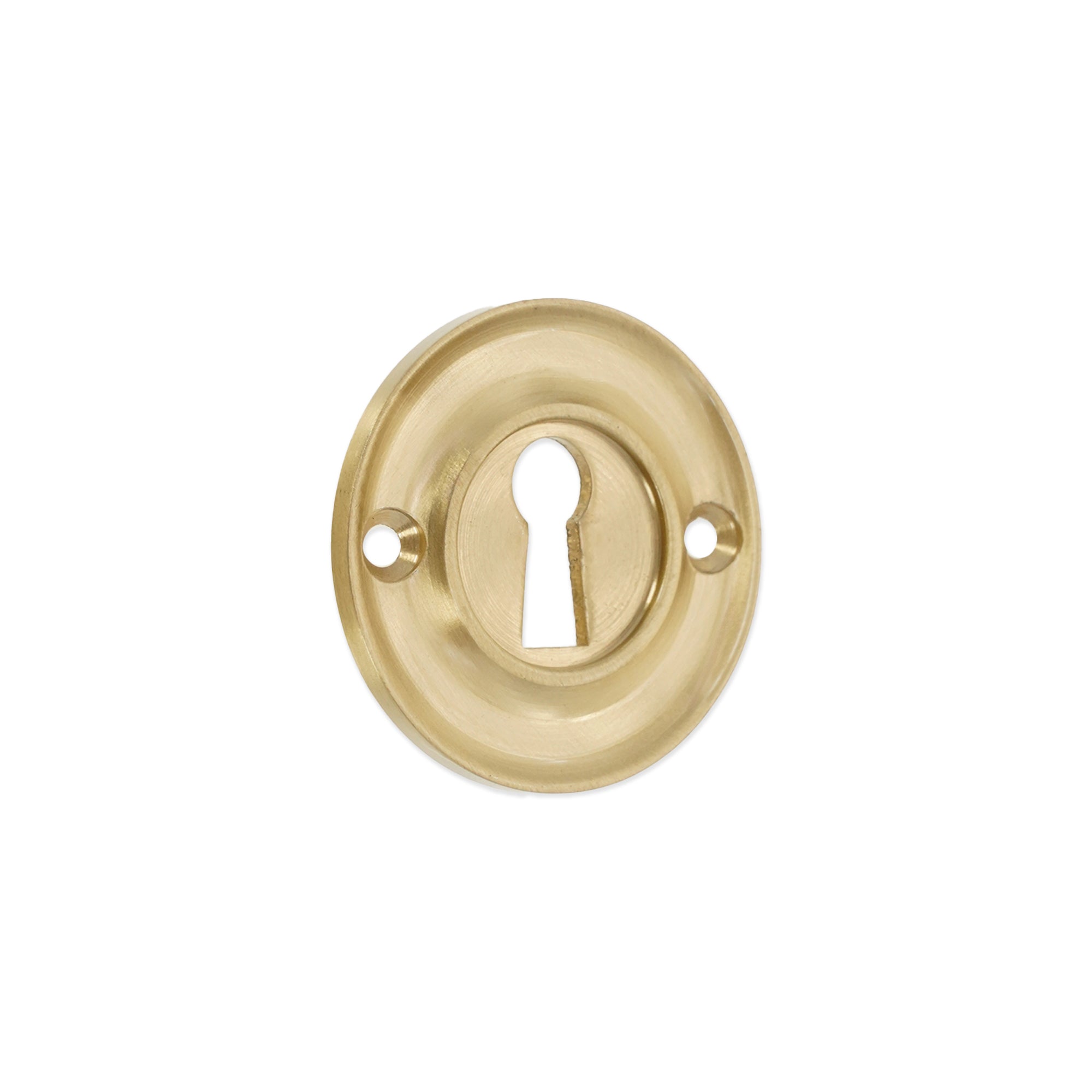 Slimline Standard Escutcheon Satin Brass