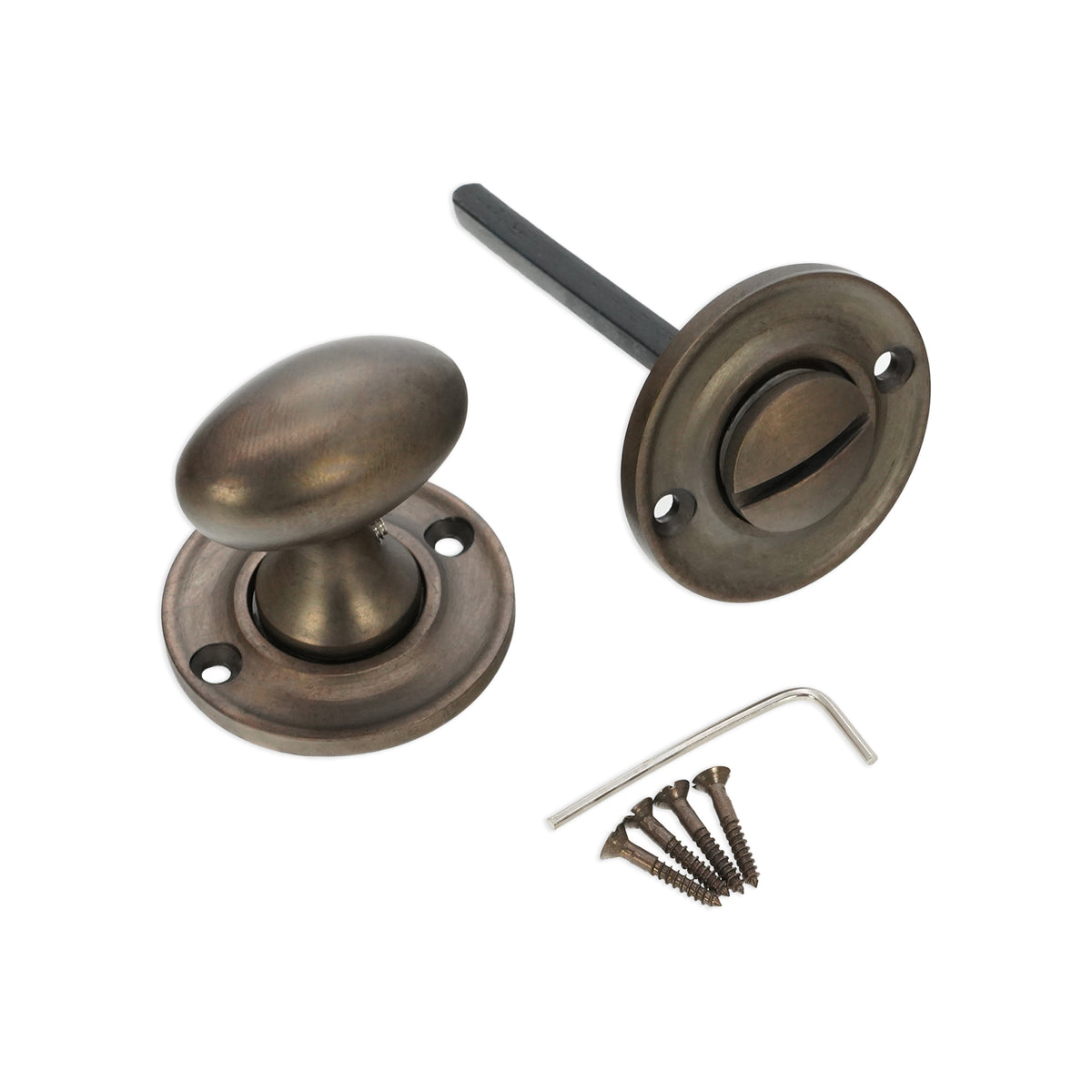 Slimline Turn & Release Matt Antique