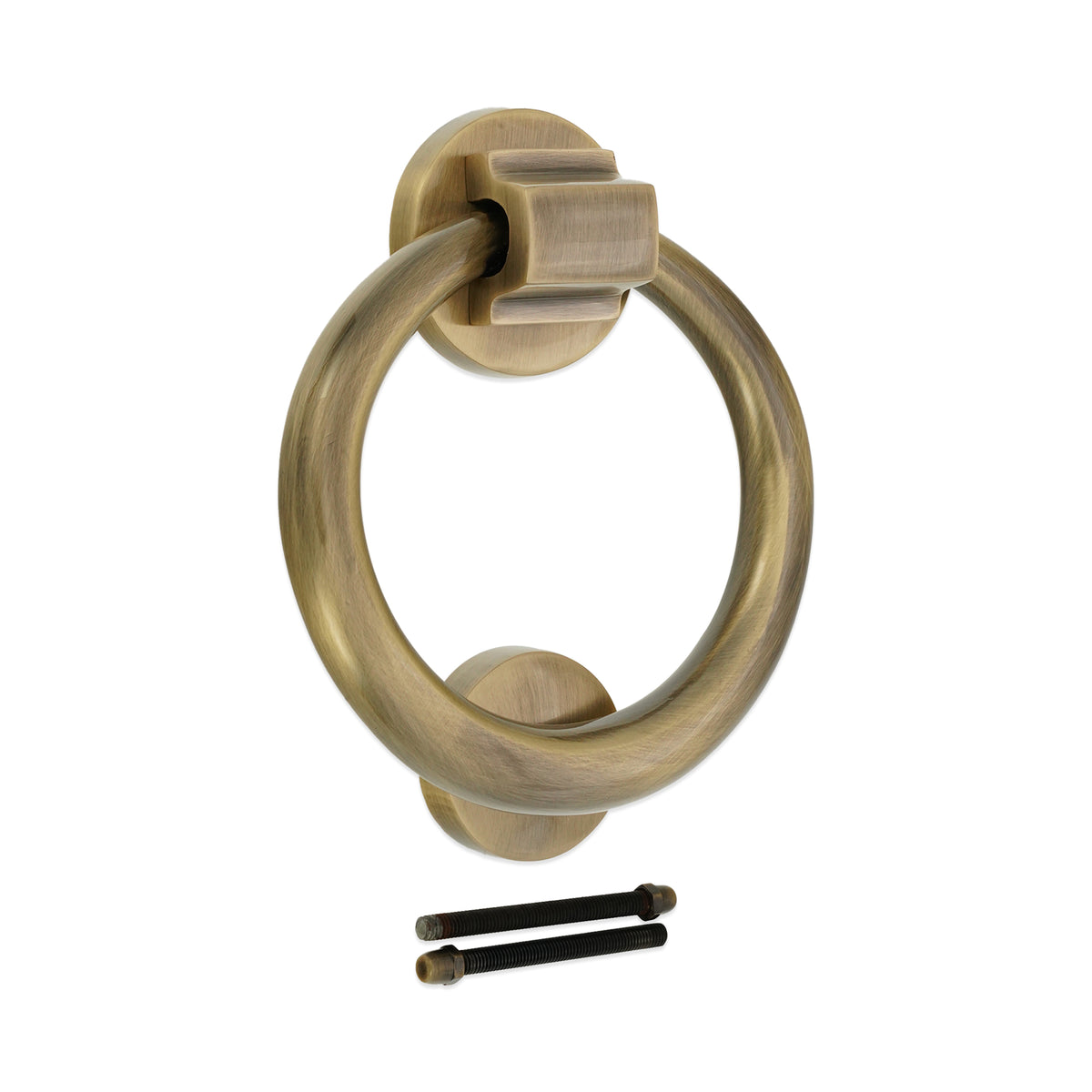 Ring Door Knocker 110mm  Antique Brass