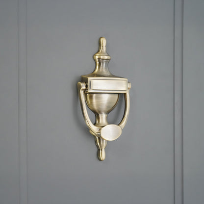 Victorian Door Knocker 150mm Antique Brass