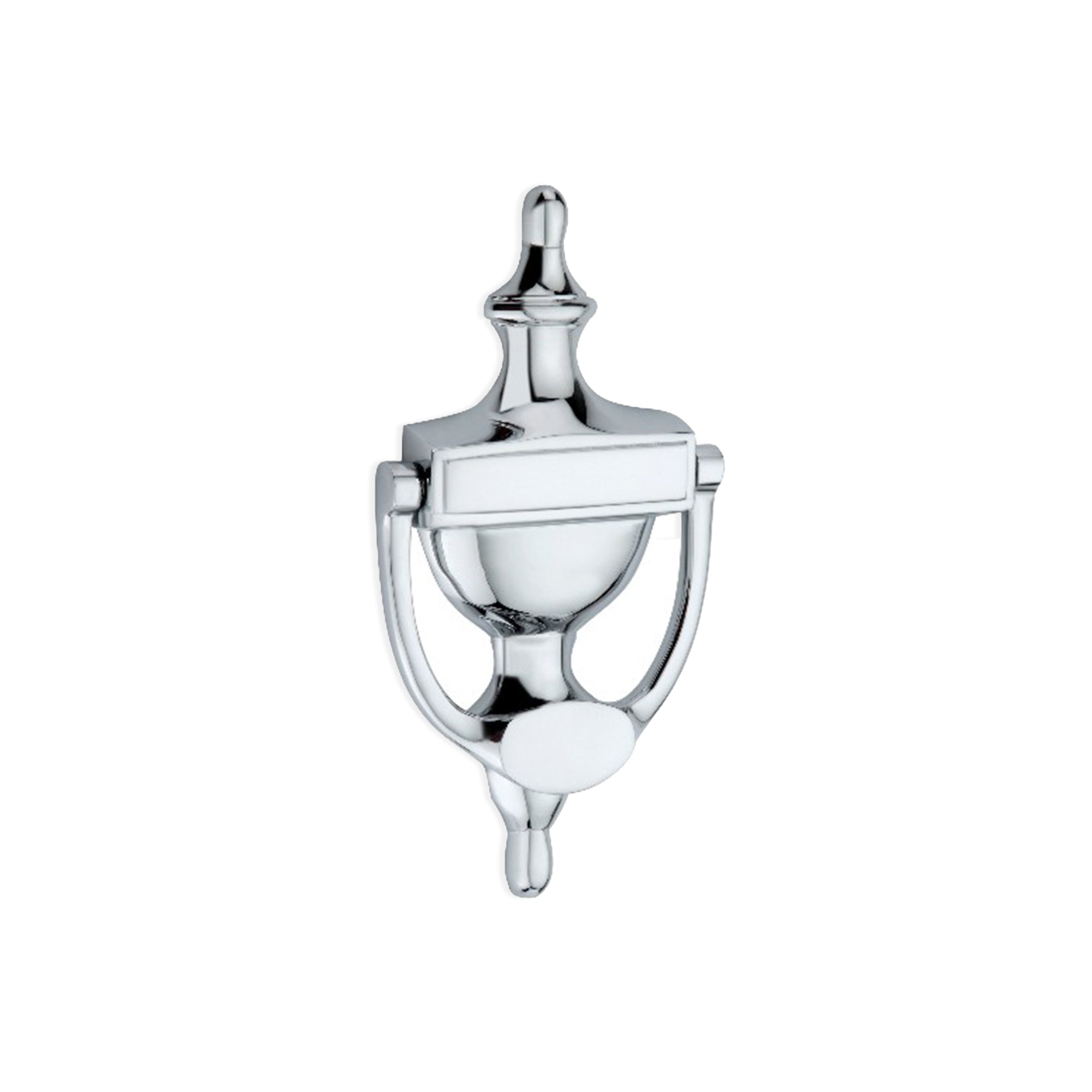 Victorian Door Knocker 150mm Polished Chrome