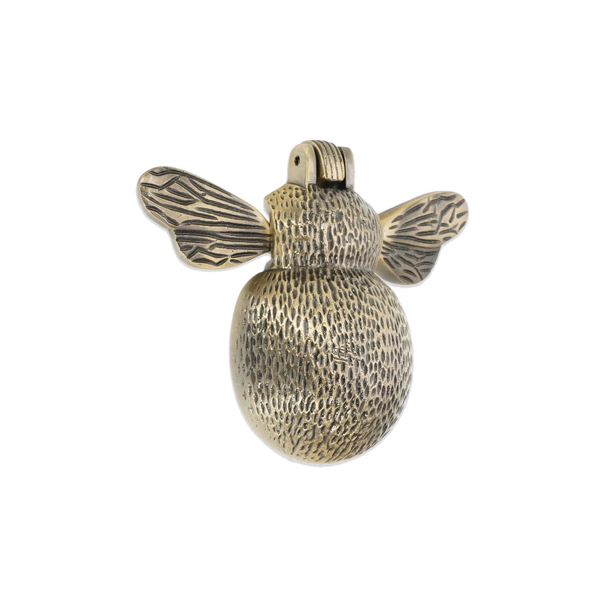 Bumble Bee Door Knocker Antique Brass