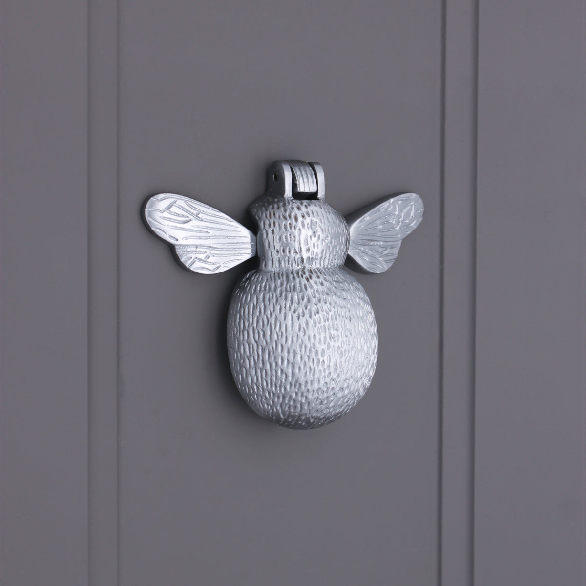 Bumble Bee Door Knocker Satin Chrome