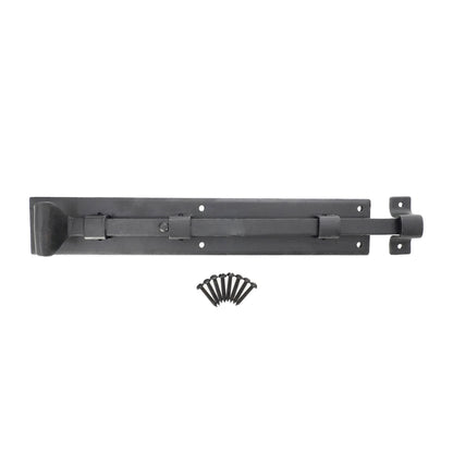Straight Flush Bolt 12" - 300mm Beeswax