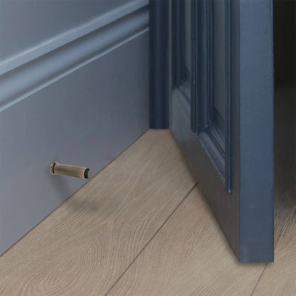 Connaught Linear Door Stopper Antique Brass