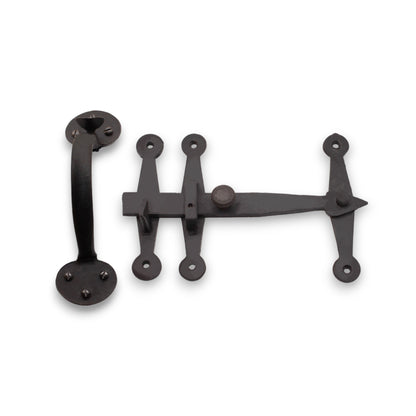 Heavy Duty Handforged Door Hardware Kit Beeswax