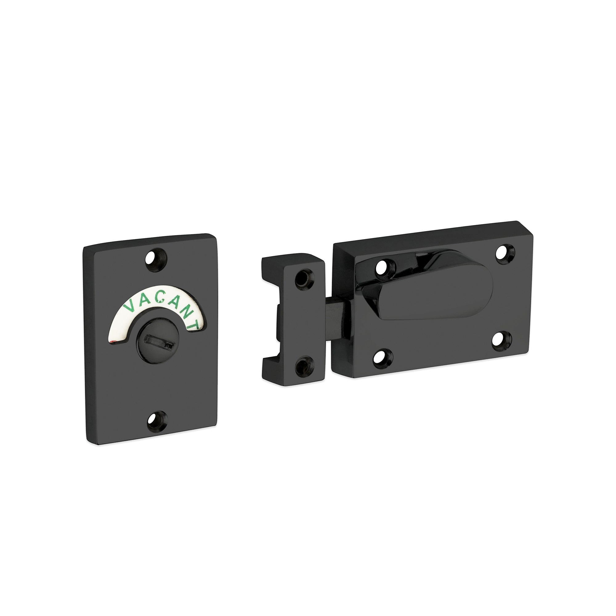 Indicator Bolt Latch Matt Black