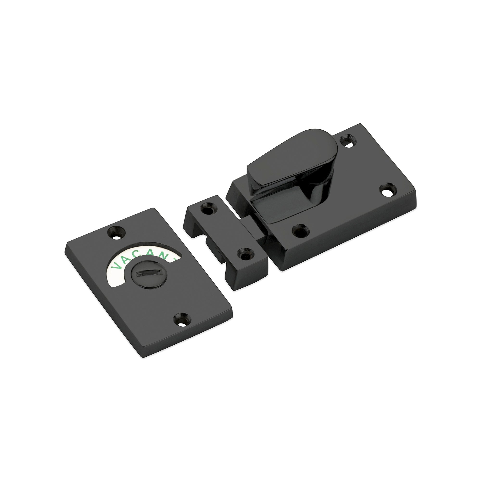 Indicator Bolt Latch Matt Black