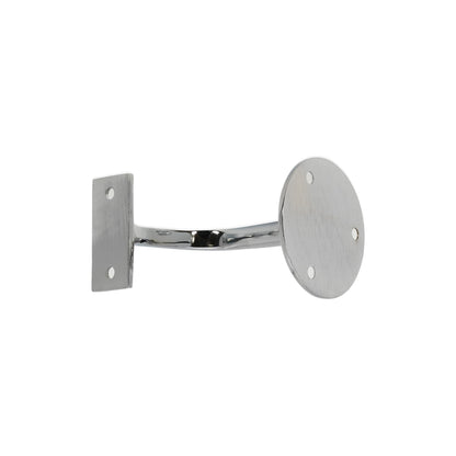 Brass Handrail Bracket Polished Chrome