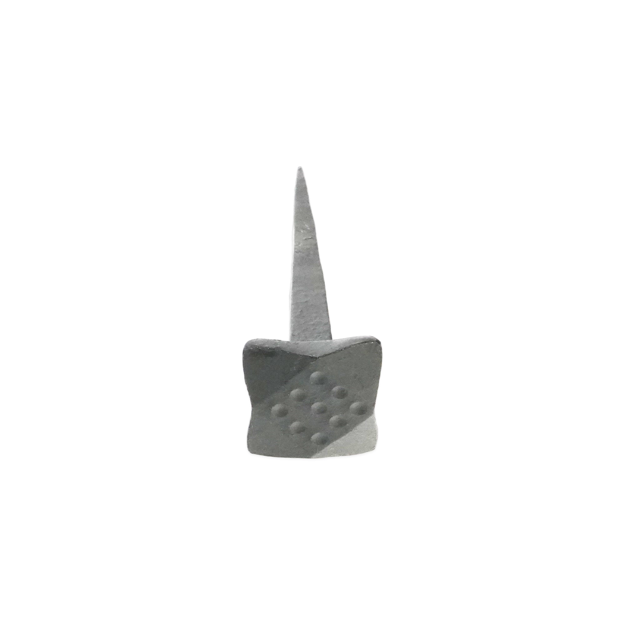 Square Dotted Head Iron Nail 1" x 3" Beeswax