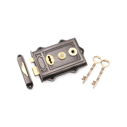 Davenport Rim Lock Pewter