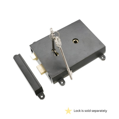 Iron Rim Lock Cover Beeswax