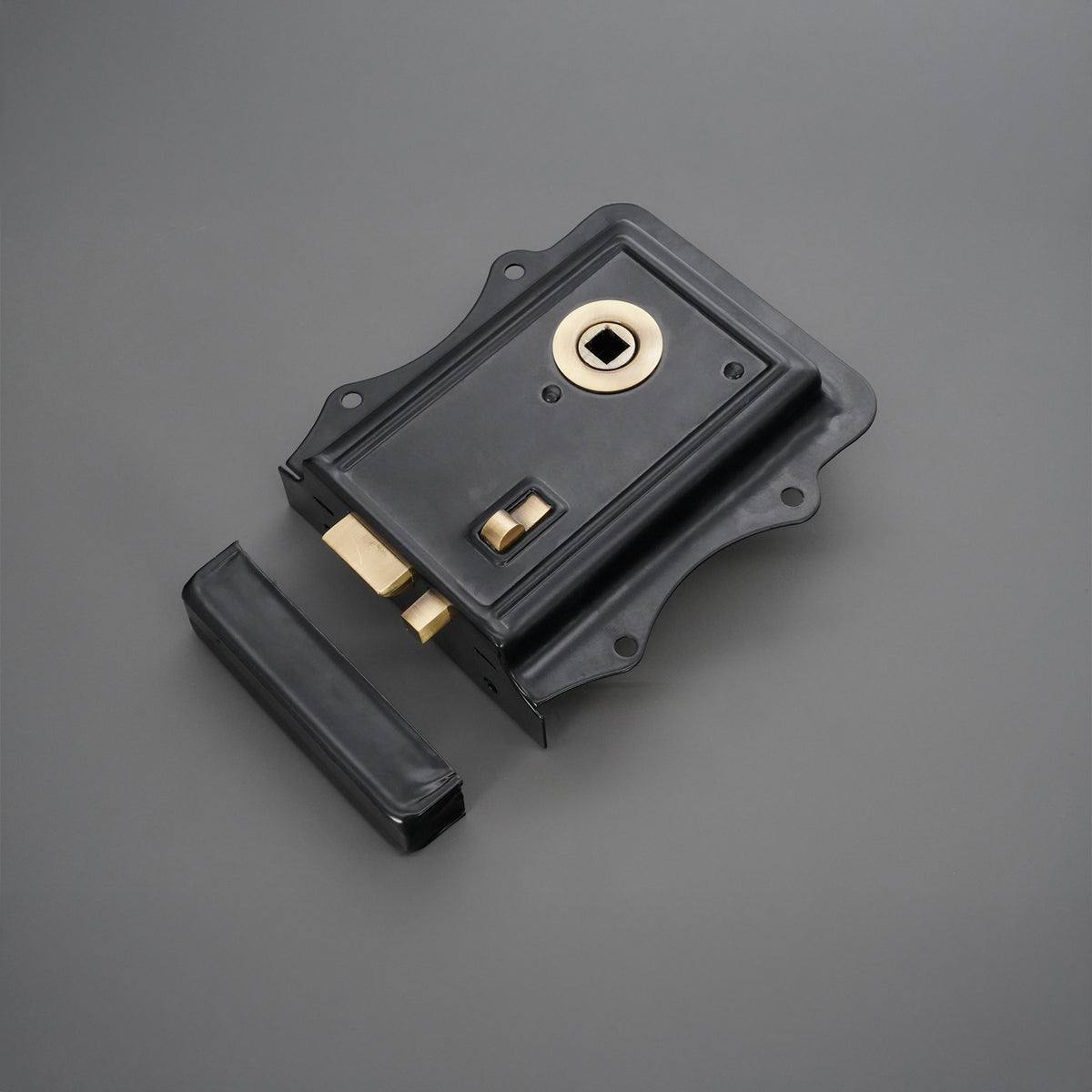 Iron Rim Lock Olde - Black/Antique