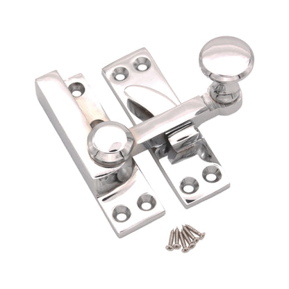 Quadrant Sliding Arm Fastener Polished Chrome