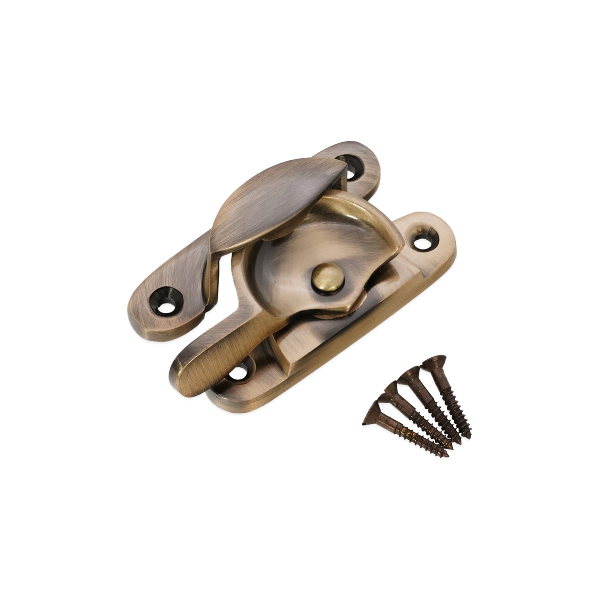 Fitch Fastener Antique Brass