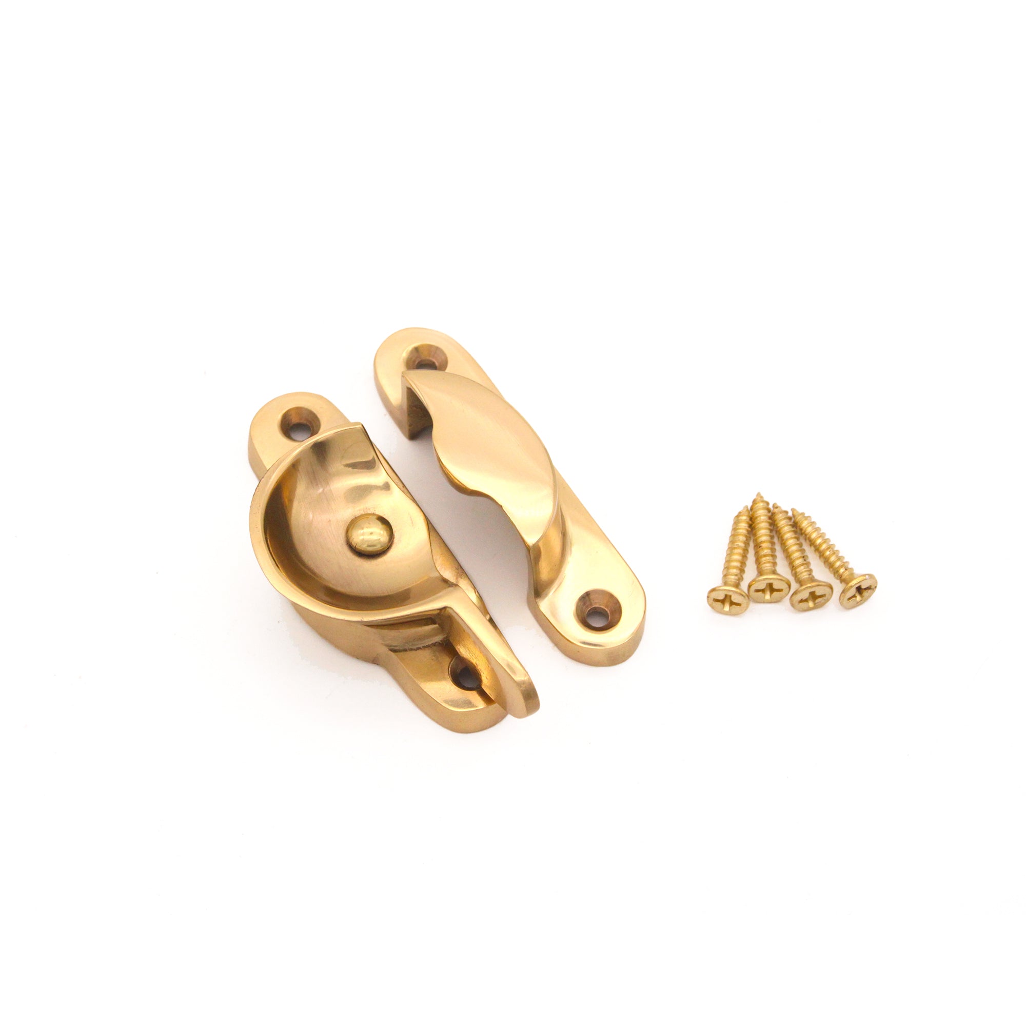 Fitch Fastener Polished Brass