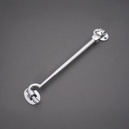 Silent Cabin Hook 8" -  200mm Satin Chrome