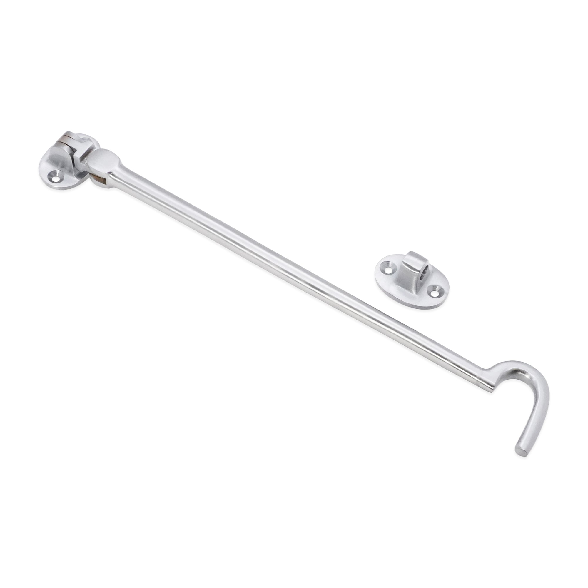 Silent Cabin Hook 10" - 250mm Satin Chrome