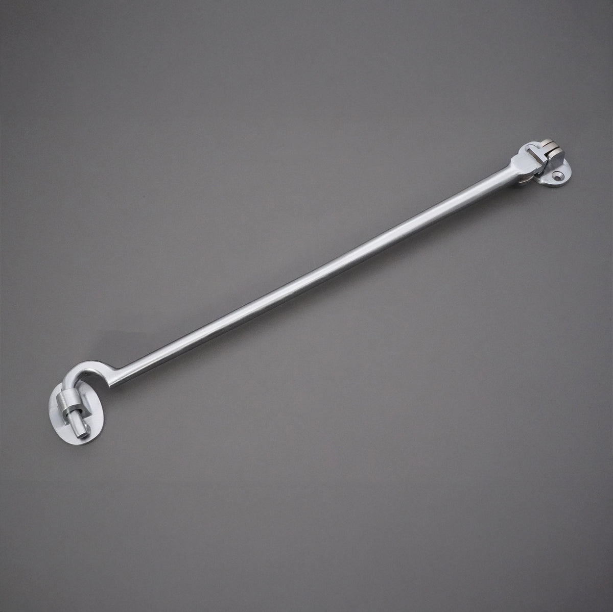 Silent Cabin Hook 12" - 300mm Satin Chrome