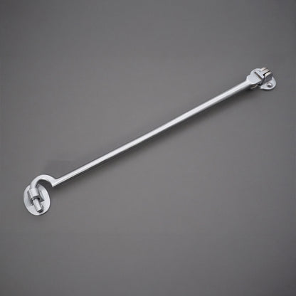 Silent Cabin Hook 12" - 300mm Satin Chrome
