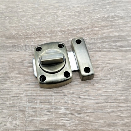 Sigma Bahroom Latch Small Antique Brass Spira