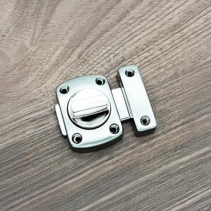 Sigma Bahroom Latch Small Satin Nickel Spira