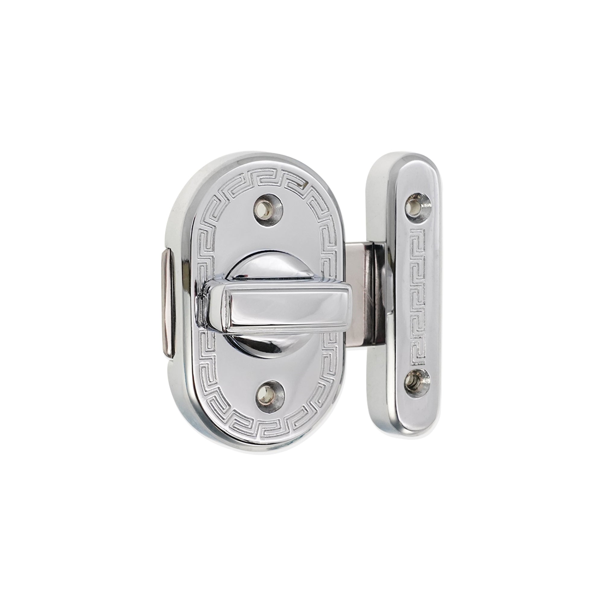 Delta Bathroom Latch Big Polished Chrome