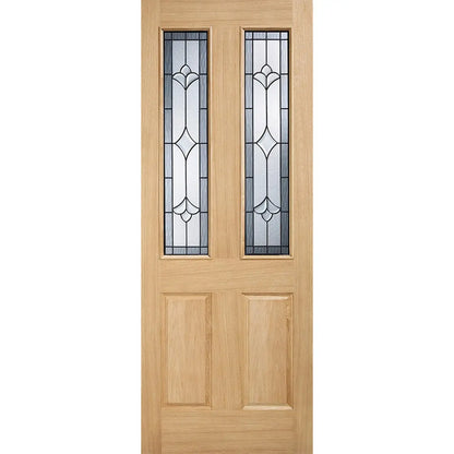 Salisbury 2L Unfinished Oak External Door