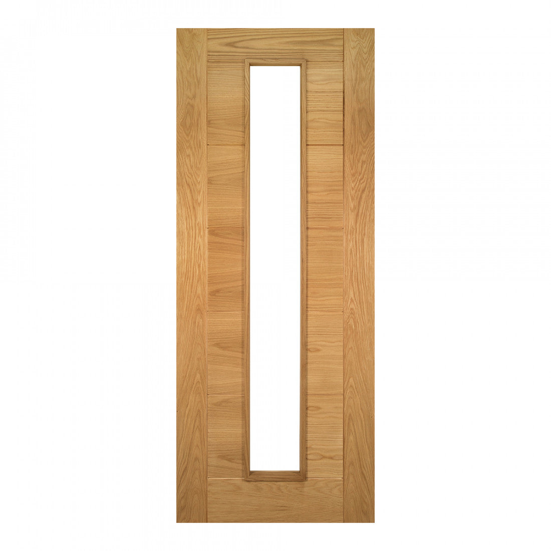 Seville Prefinished Oak Glazed 1 Lite internal door Deanta