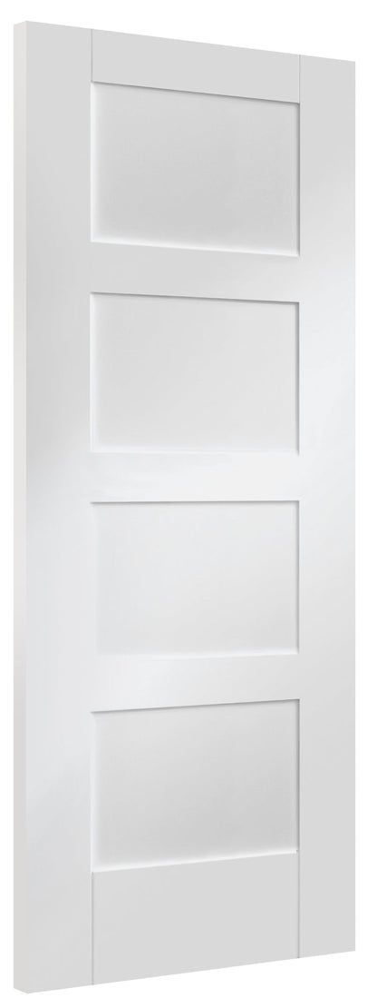Shaker 4 Panel Internal White Primed Door life